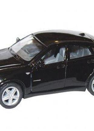 Машинка kinsmart "bmw x6" (черная)