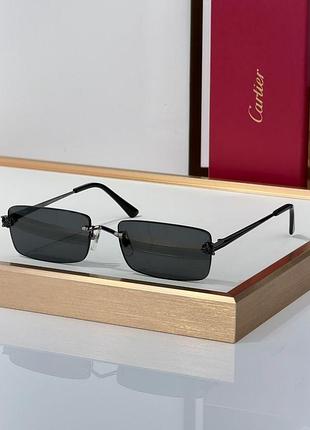Мужские солнцезащитные очки panthère de cartier пантер ct0598s прямоугольные с линзами zeiss uv400