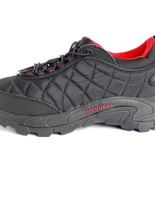 Кроссовки мужские термо merrell черные с красным 46