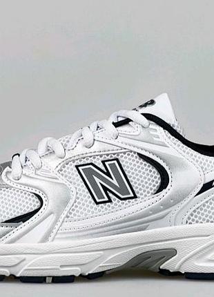 Кроссовки мужские new balance 530 silver /white мужские кроссовки светлые нью беланс 530 стильные кроссы 42