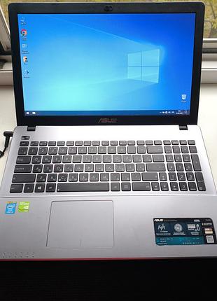 Ноутбук asus x550lb в красивом состоянии, батарея держит 2-3 часа.