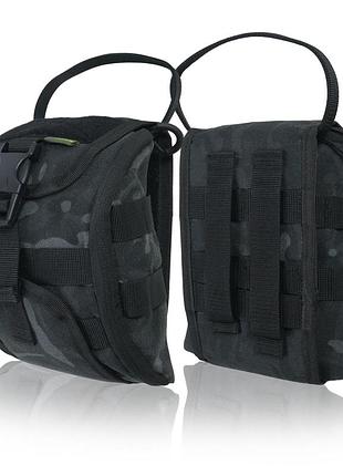 Підсумок-аптечка (швидкий скид) kiborg gu cordura black multicam