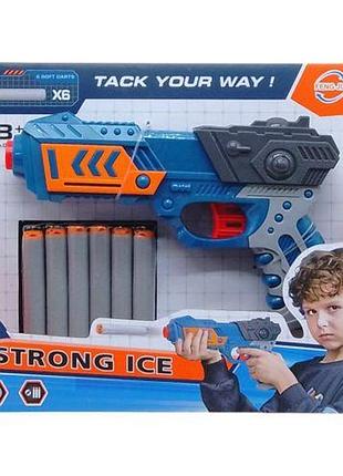 Бластер "strong ice" на поролоновых патронах