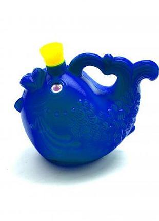 Лейка "рыбка" (синяя)