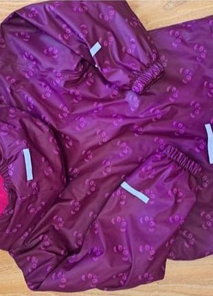 Куртка дождевик на флисе 7-8 лет 3