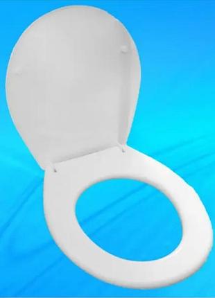Крышка для унитаза "элит" белая santehplast