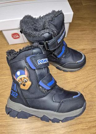 Зимові черевики paw patrol / щенячий патруль (р. 26 / cool club)