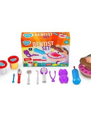 Набор для лепки с тестом "dentist set lovin"