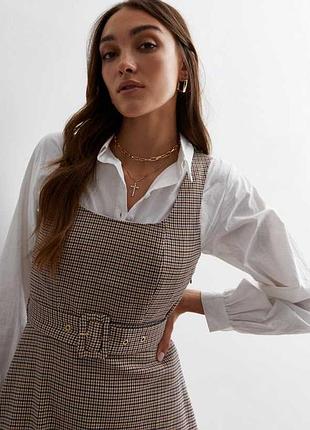 Сарафан в дрібну клітинку від new look (m)