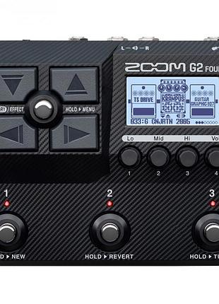 Гитарный процессор zoom g2 four black