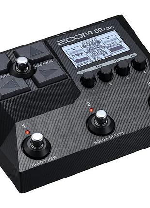 Гитарный процессор zoom g2 four black 2