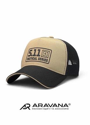 Бейсболка тракер « 5.11 tactical desert mesh | ss’26" 57-58