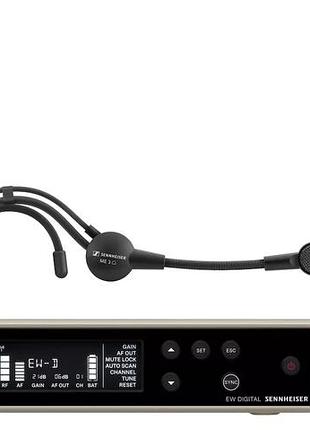 Мікрофонна радіосистема sennheiser ew-d me3 set (r1-6) з головною гарнітурою