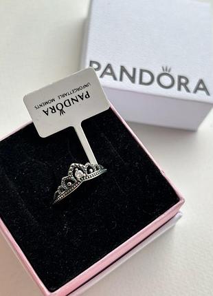 Каблучка діадема срібна пандора pandora 18
