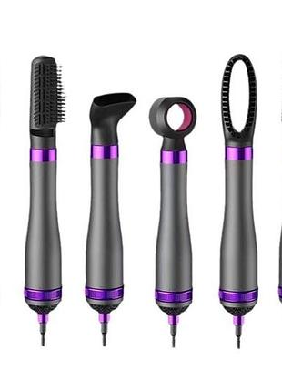 Фен-гребінець,стайлер для волосся haire dryer 6в1 (ha61)