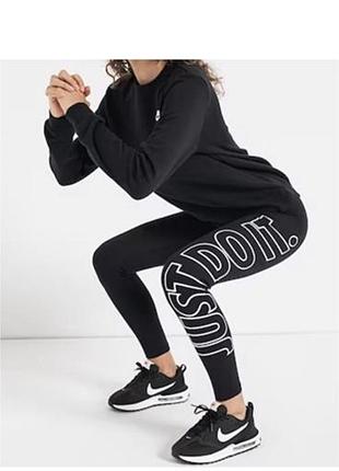 Лосини легінси nike чорні