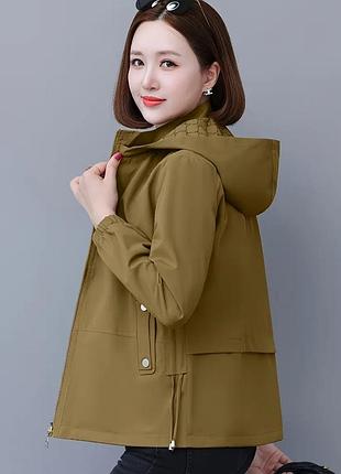 Стильна тонка двостороння куртка, вітровка, р. xxl, наш 48-52
