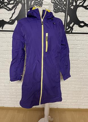 Яскрава подовжена куртка/парка helly hansen (hh)