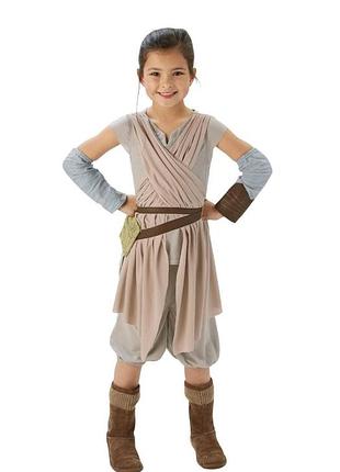 Карнавальный костюм рей «звездные войны» (star wars rey) на девочку