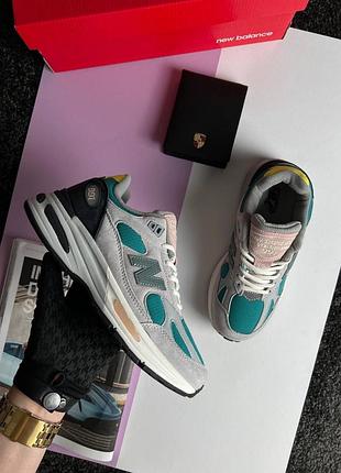 Жіночі кросівки n*w b*llance 991 grey turquoise