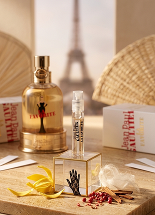 Jean paul gaultier la favorite - восточный цветочный
аромат с колоритным иланг-илангом, пряностями и воздушным белым мускусом, пробный образец, 1,5 мл