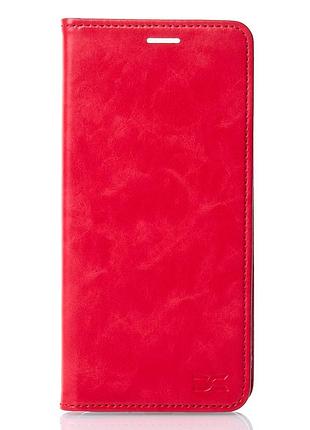 Чохол-книга dc elegant для xiaomi redmi 13c 4g / poco c65 червоний