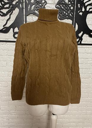Розкішний кашеміровий светр-гольф eckerle (100% cashmere)
