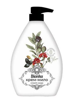 Bianca крем-мило рідке olive 900 мл у полімерній пляшці