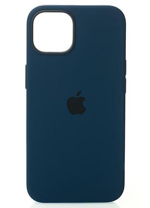 Силіконовий чохол origcase "colors" with magsafe для iphone 13 pro max abyss blue