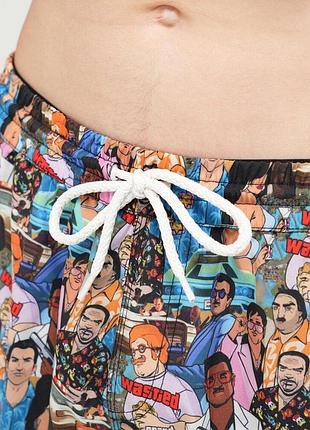 Шорты для плавания slavni swimming pool print los santos