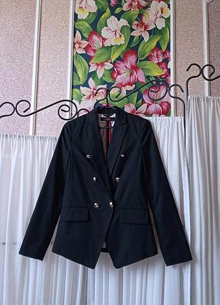 Стильний якісний чорний піджак next tailoring.