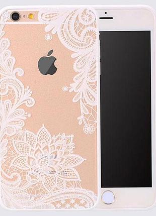 Чехол-бампер primo vintage для apple iphone 6/6s - white