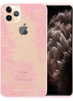 Чехол-бампер primo vintage для телефона apple iphone 11 pro - pink