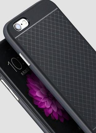 Противоударный бампер ipaky для apple iphone 6 plus / iphone 6s plus - black 2