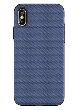 Чохол накладка primo case lux для apple iphone x / iphone xs - dark blue