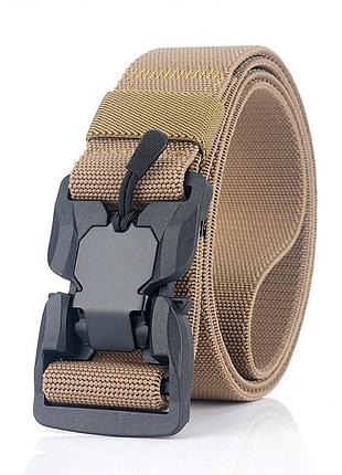 Тактический поясной ремень primolux magnetic - khaki