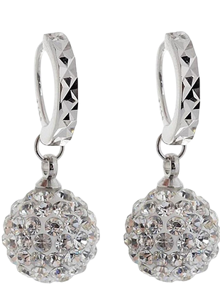 Сережки primolux shambhala - silver