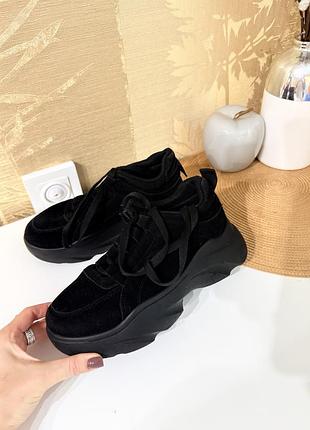 Замшеві кросівки 👟 жіночі