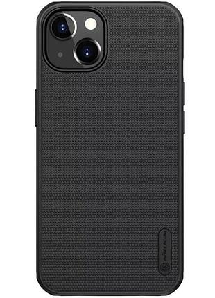Чехол nillkin super frosted shield pro для apple iphone 15 - black