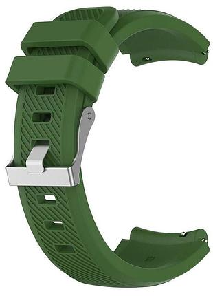 Силиконовый ремешок primo для часов xiaomi amazfit gtr 47 mm - army green