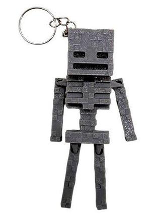 3d брелоки minecraft/майнкрафт skeleton/скеліт keychain, 3d-друк