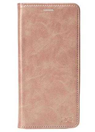 Чехол-книга dc elegant для xiaomi mi 17 pro max бронзовый