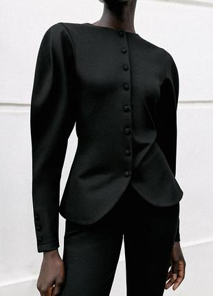 Блейзер жіночий чорний zara new