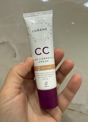 Тональний крем lumene cc