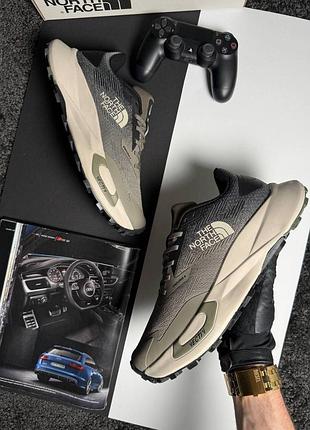 Мужские кроссовки the north face vectiv enduris 4 khaki beige black 43