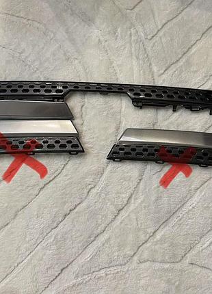 Накладка хром mitsubishi outlander iii рестайл 18-20 7450b298