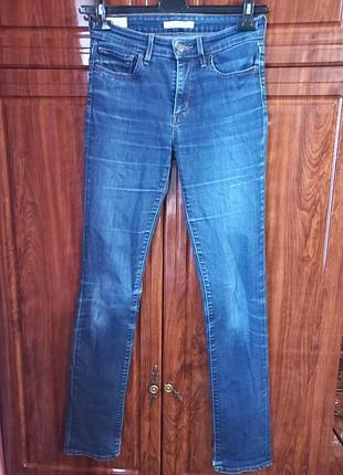 Стрейчевые джинсы levis