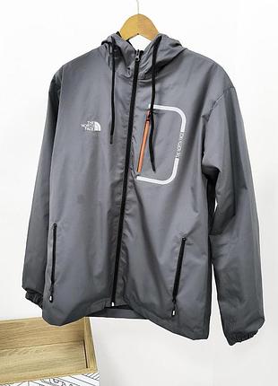 Чоловіча вітровка the north face сіра
