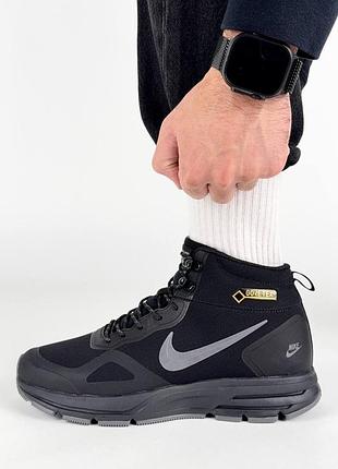 Чоловічі кросівки nike air relentless 26 mid gtx black grey
