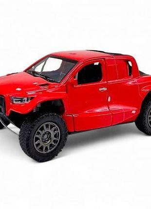 Машинка toyota gr dkr hilux (червона)